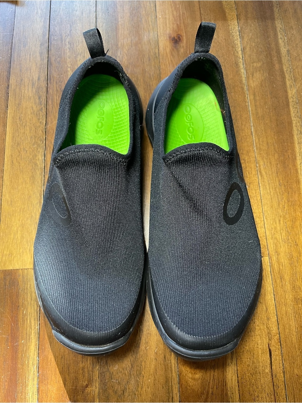 OOFOS WOMEN'S OOMG SPORT LOW SHOE walking shoe black comfort shoes slip on shoe